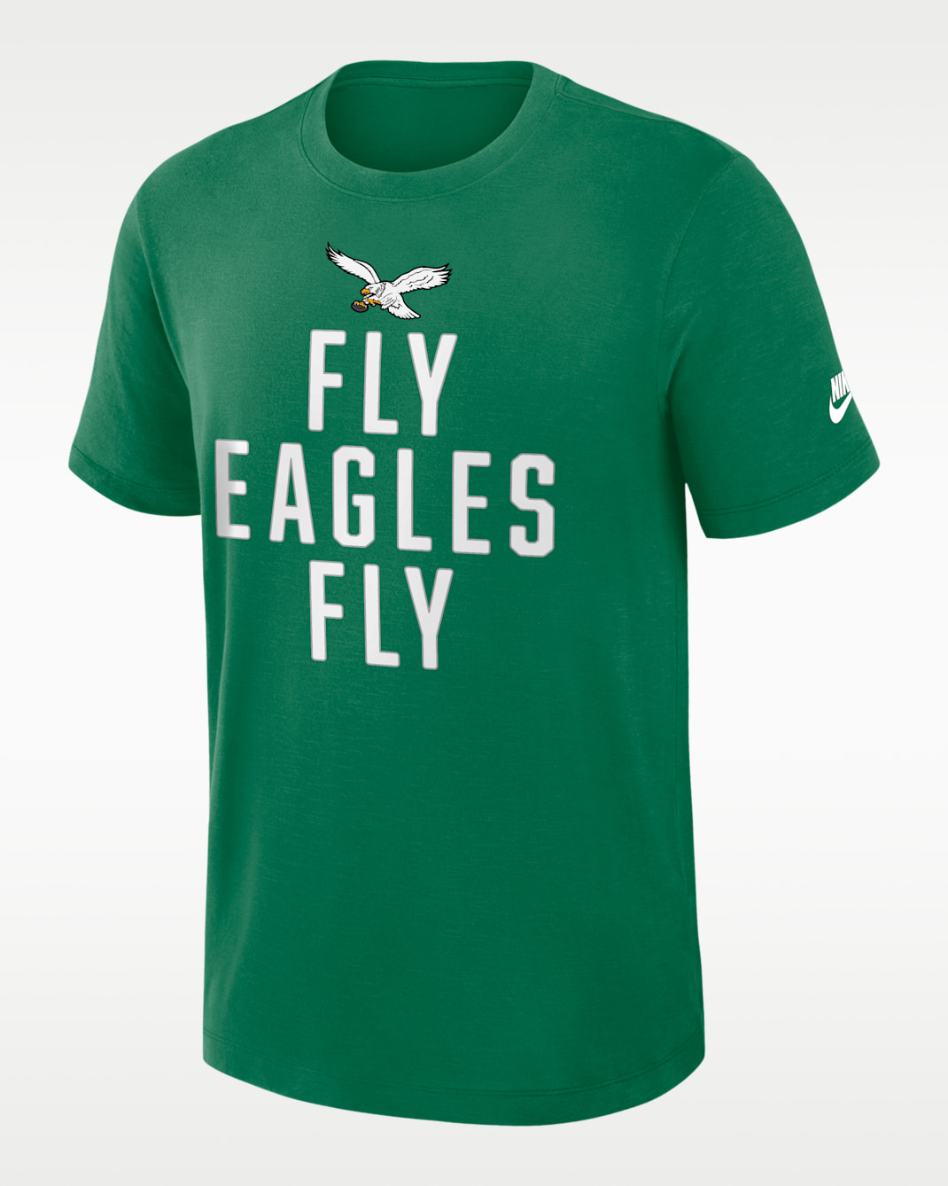 Philadelphia Eagles Direct Handoff Rewind Slub Men's Nike NFL T-Shirt - Kelly Green
