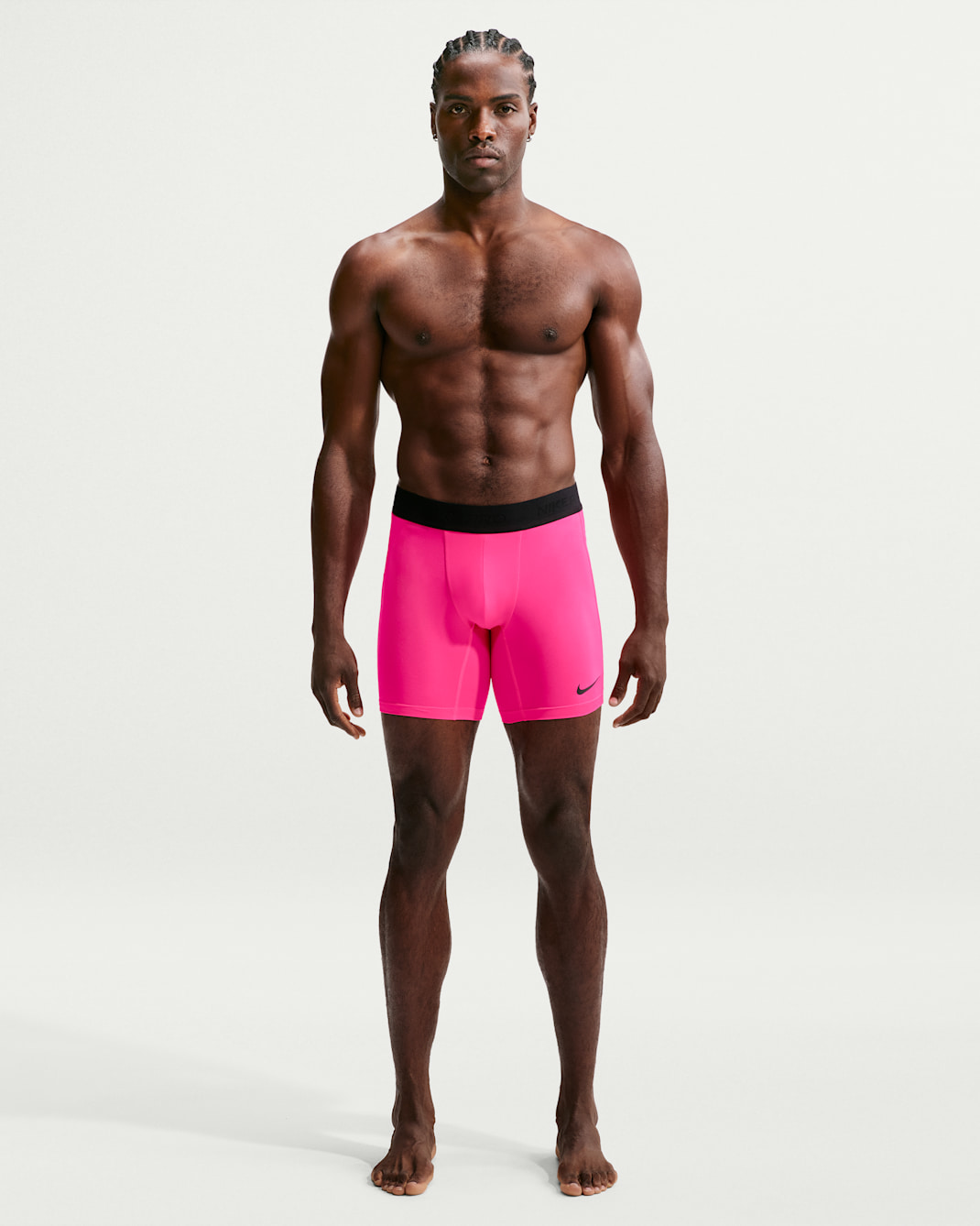 Nike Pro Men's Dri-FIT Fitness Shorts - Hyper Pink/Black