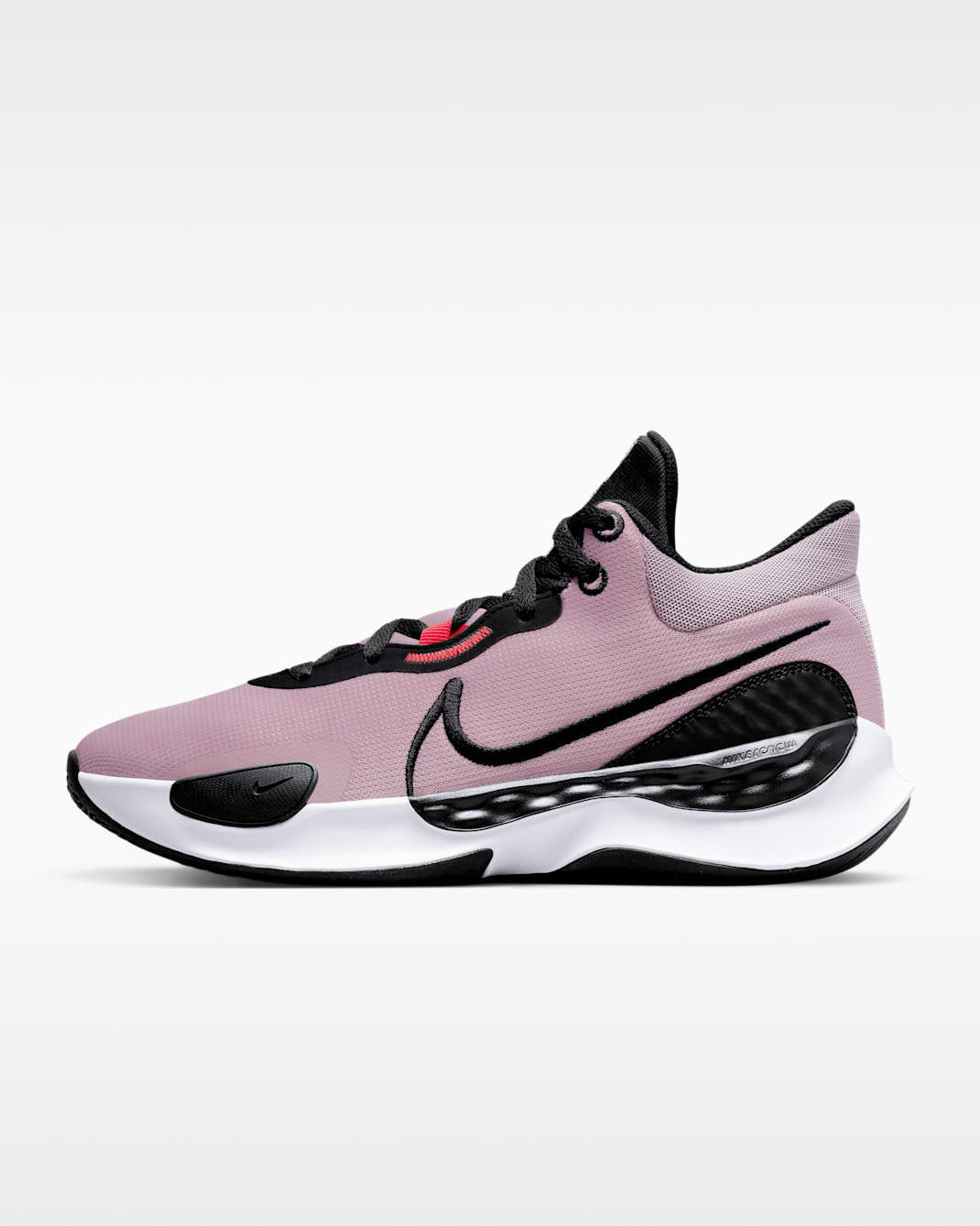 Nike Elevate 3 Basketball Shoes - Plum Fog/Doll/University Red/Black