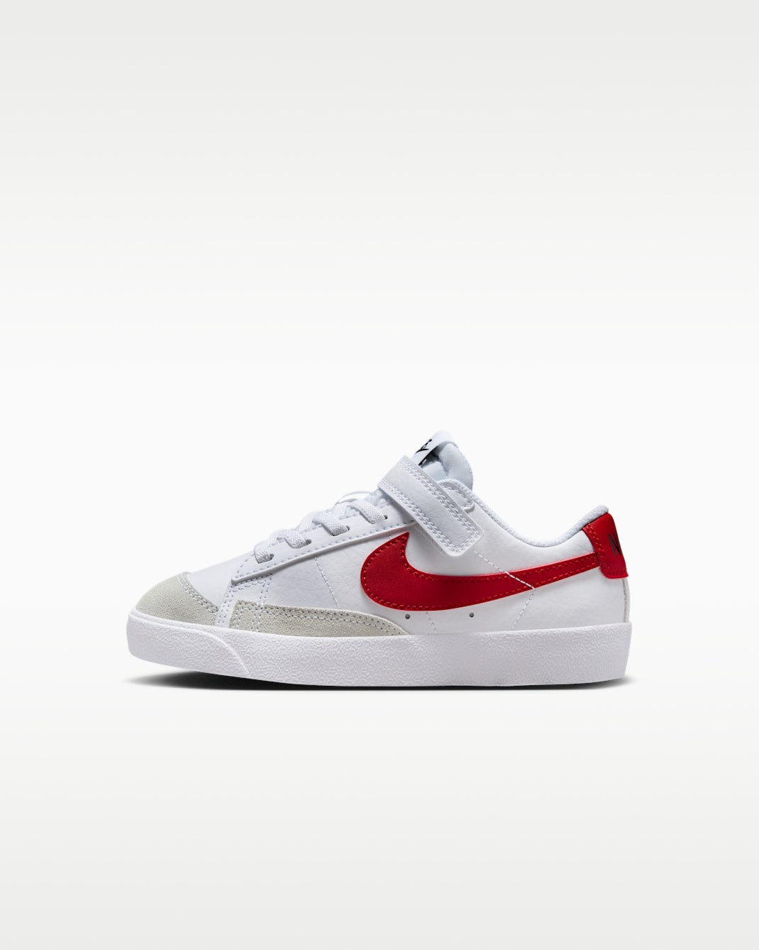 รองเท้าเด็กเล็ก Nike Blazer Low '77 - ขาว/ดำ/Gym Red