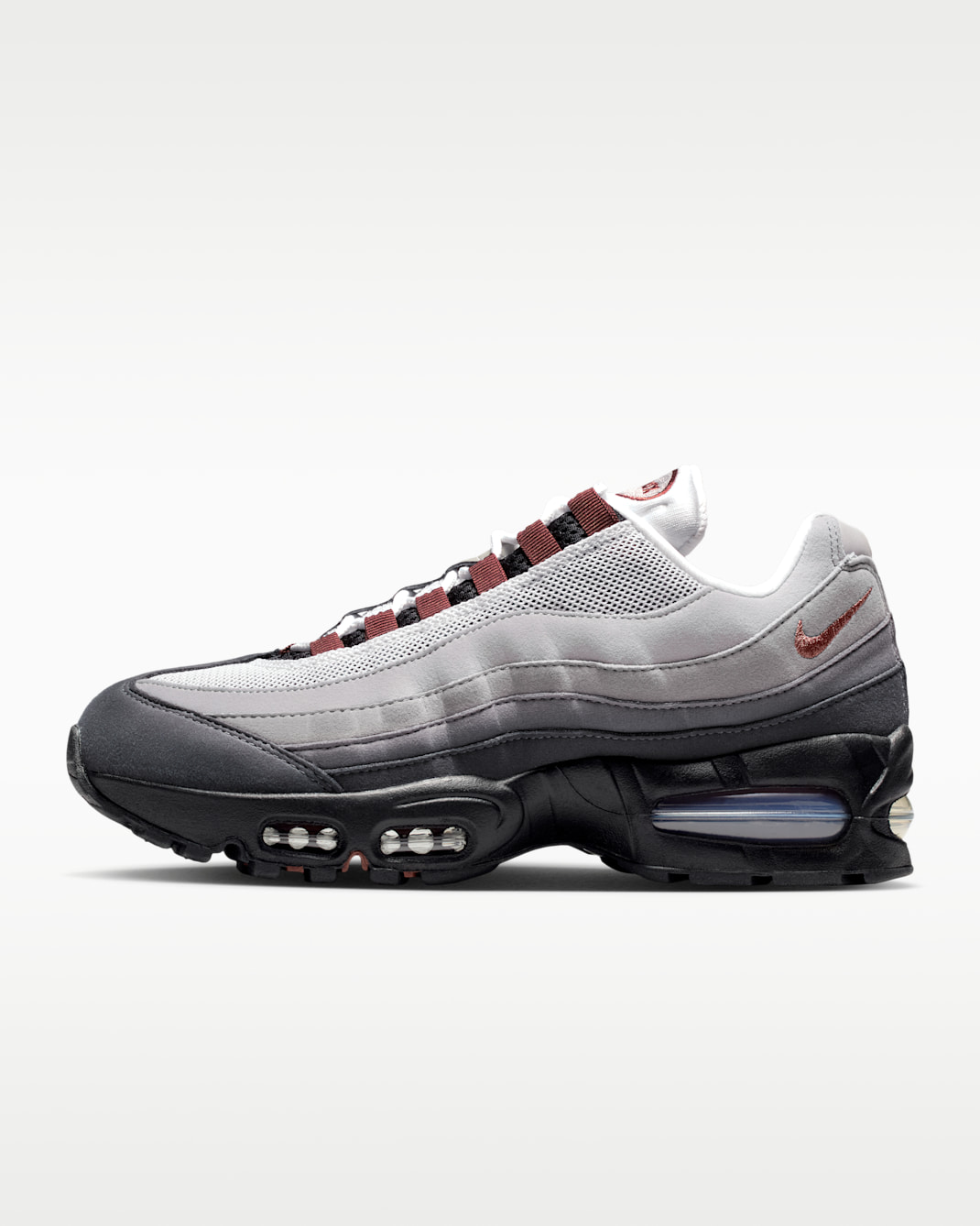Nike Air Max 95 Big Bubble Women's Shoes - Black/White/Medium Grey/Fauna Brown