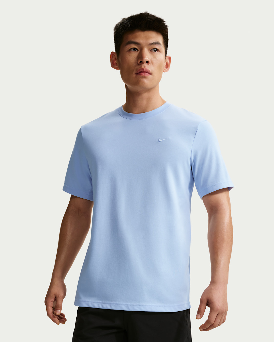 나이키 드라이 핏 프라이머리 남성 트레이닝 티셔츠 - 하이드로젠 블루/하이드로젠 블루
