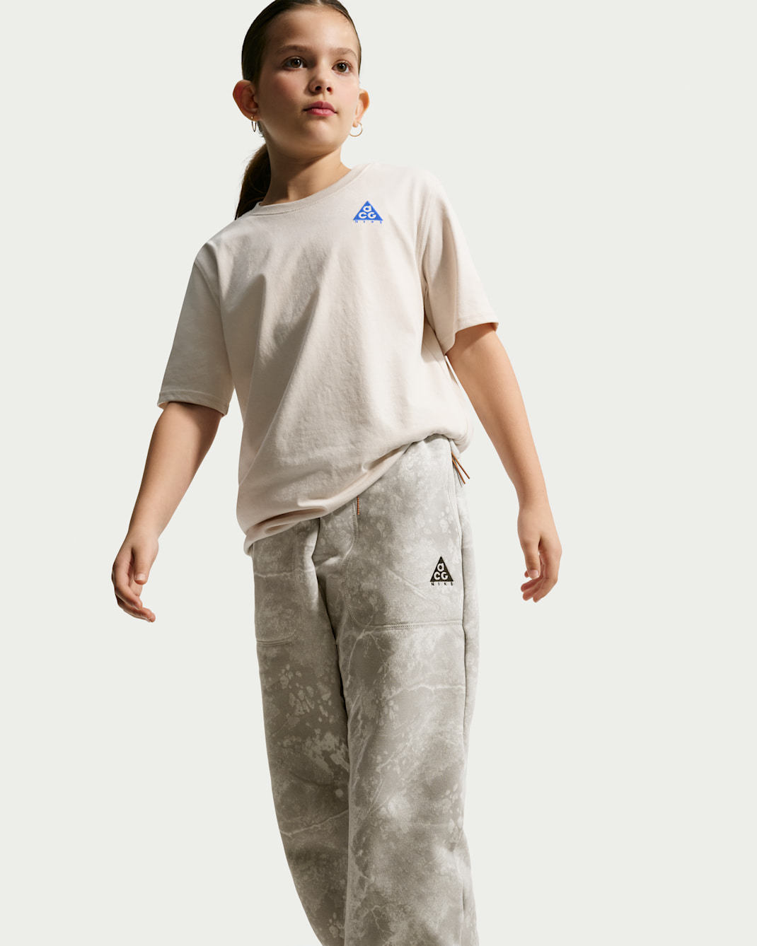 ACG Big Kids' Printed Element Fleece Pants