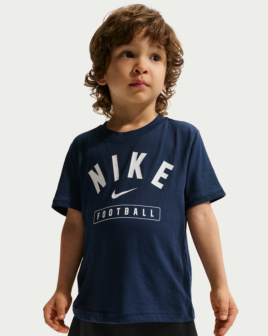 Sport-t-shirt Nike Football Field för barn - Midnight Navy