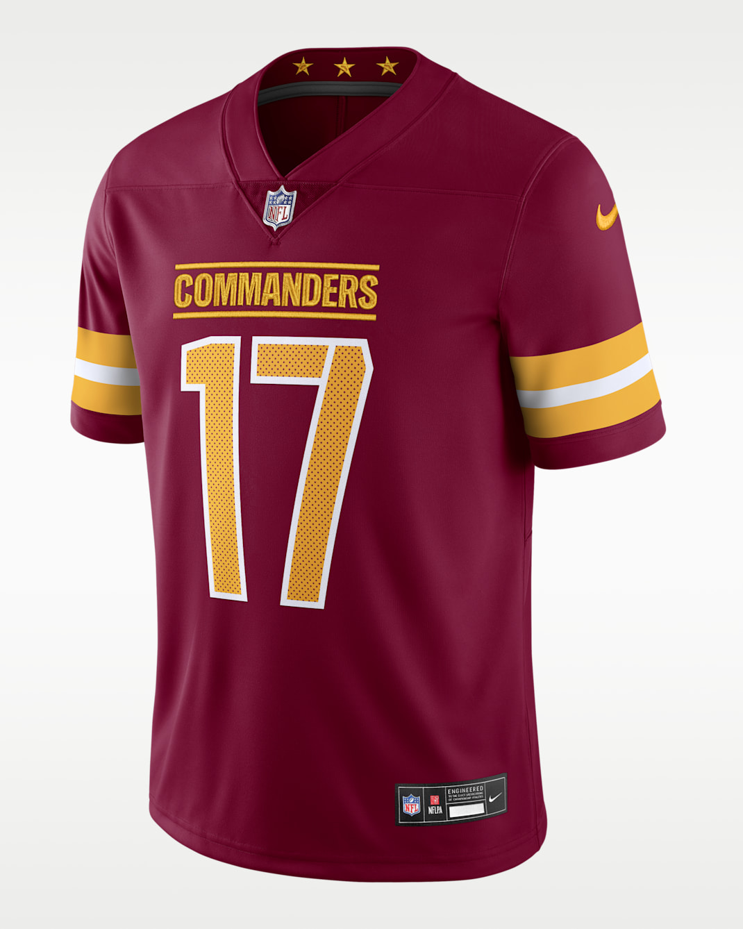 Jersey de fútbol americano Nike Dri-FIT NFL Limited para hombre Terry McLaurin Washington Commanders - Burdeos