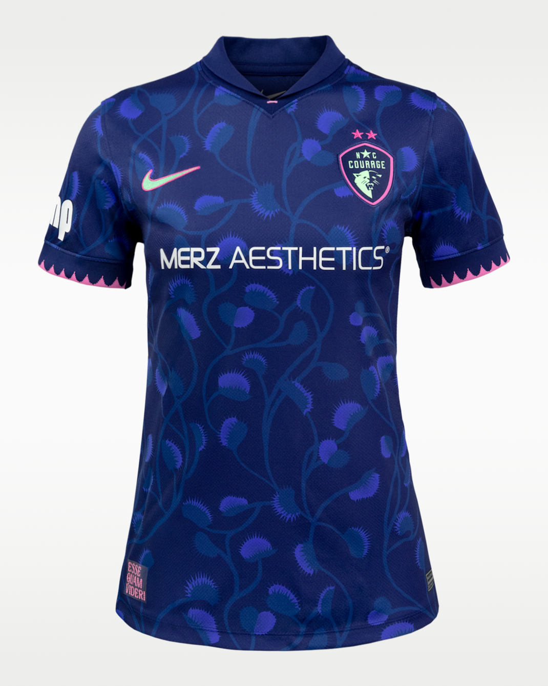 North Carolina Courage Stadium Away Women's Nike Dri-FIT NWSL Replica Jersey - Blue Void
