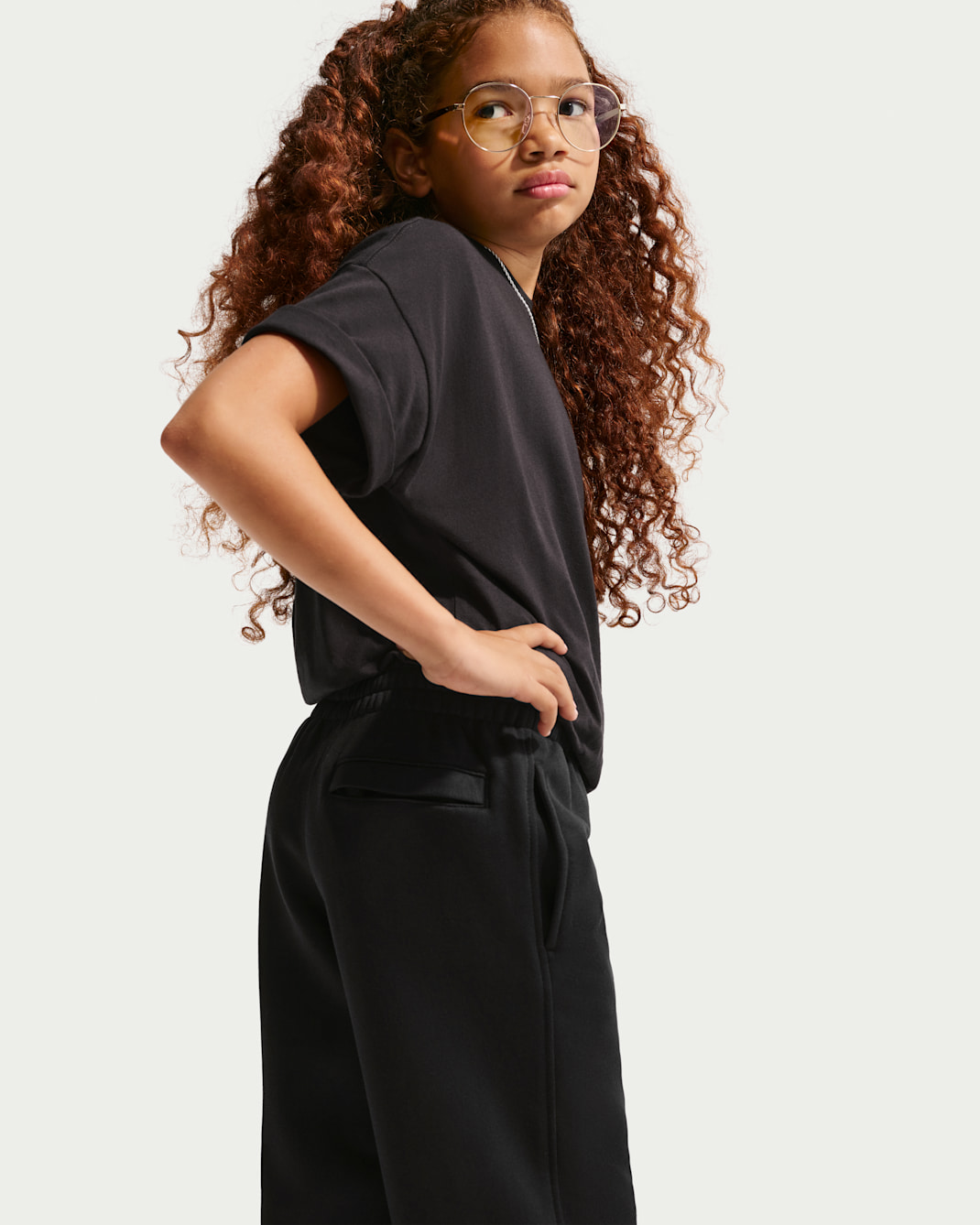 Nike Sportswear Club Fleece Big Kids' Fleece Open-Hem Pants