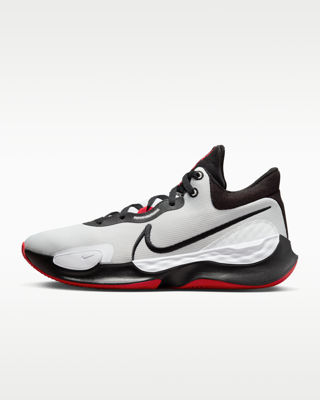 Nike Elevate 3 basketsko - Hvit/Pure Platinum/Svart