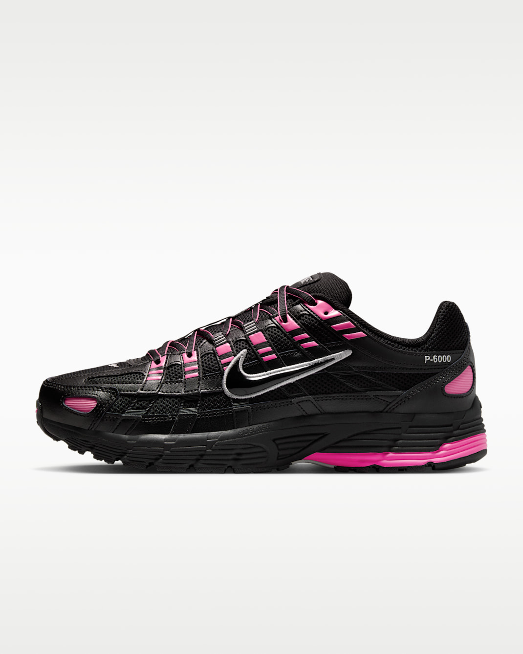รองเท้า Nike P-6000 - Pink Blast/Metallic Silver/ดำ