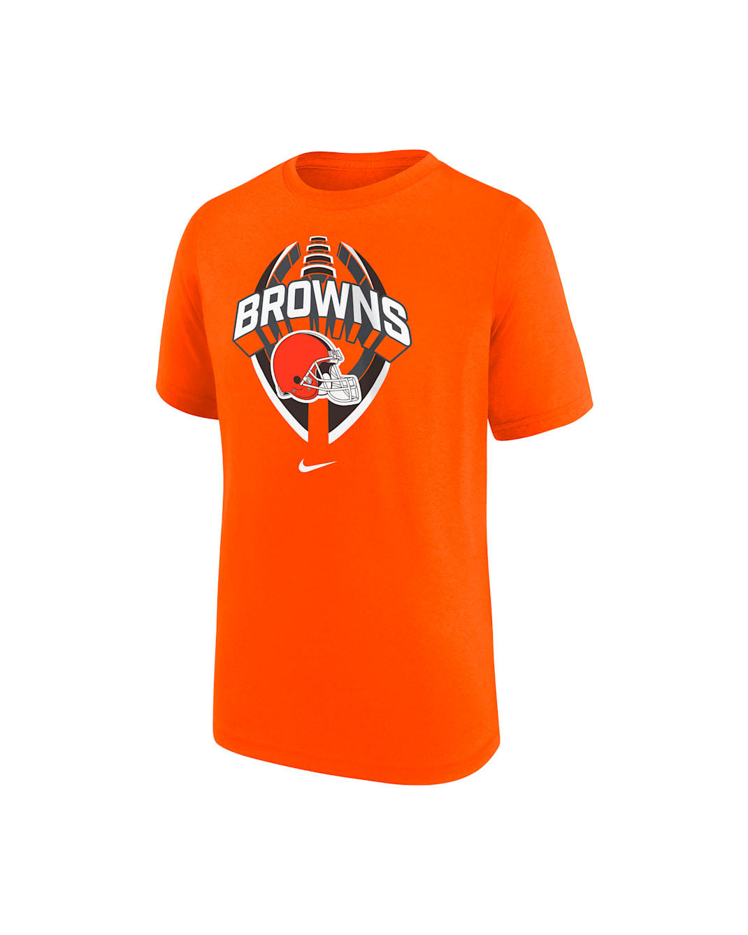 Playera Nike Dri-FIT de la NFL para niños talla grande Cleveland Browns Legend Icon - Naranja