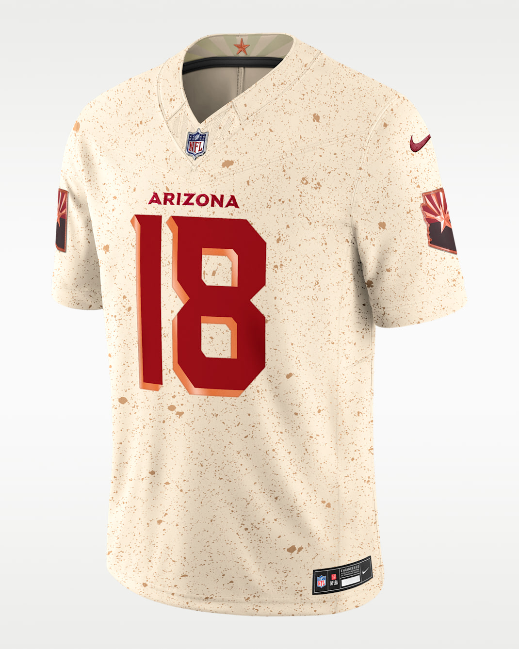 Marvin Harrison Jr. Arizona Cardinals Rivalries Collection Men's Nike Dri-FIT NFL Limited Jersey - Natural