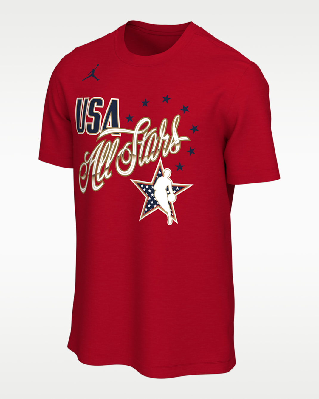 Anthony Edwards All-Star Men's Basketball T-Shirt - University Red