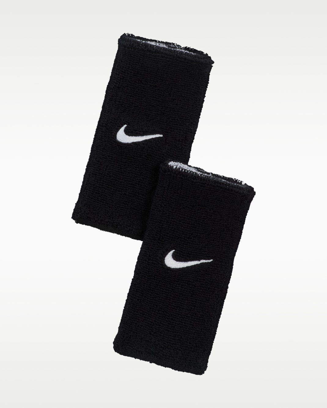Muñequeras reversibles (paquete de 2) Nike Swoosh Classic - Negro/Blanco/Negro