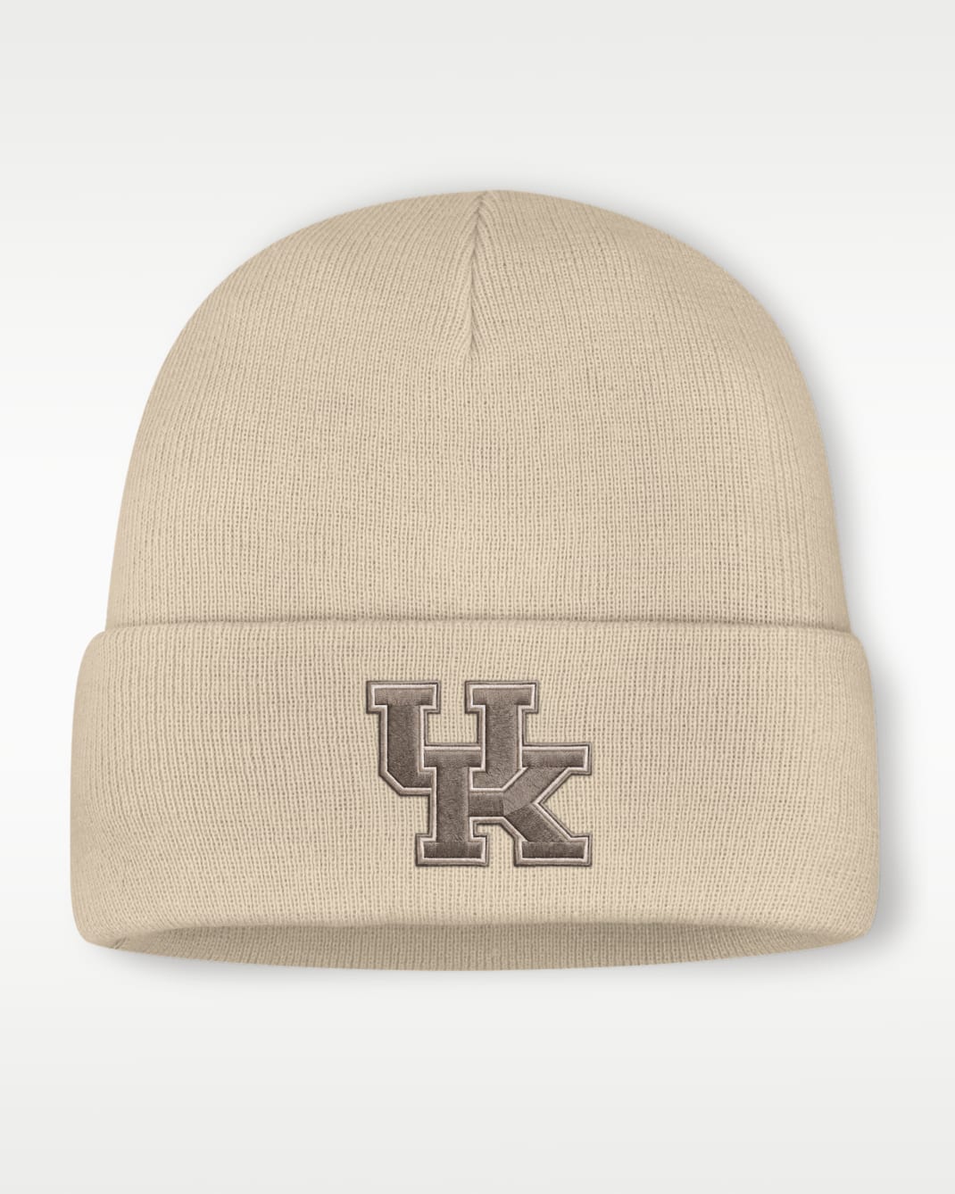 Gorro con dobladillo universitario Nike para hombre Kentucky - Natural