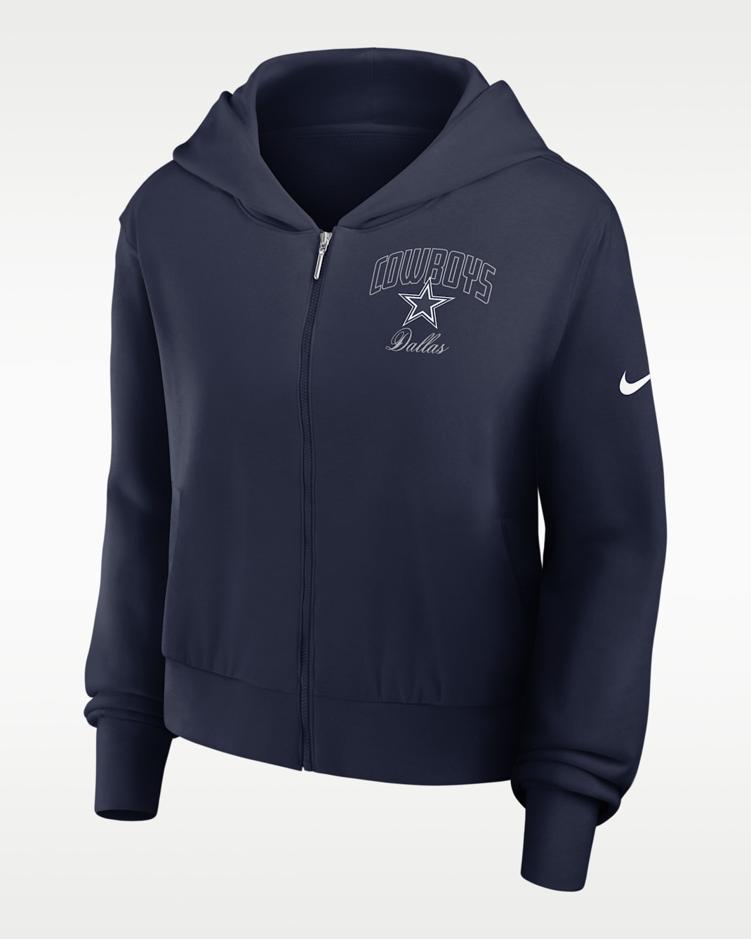 Dallas Cowboys Primetime Women's Nike NFL Full-Zip Hoodie - Navy