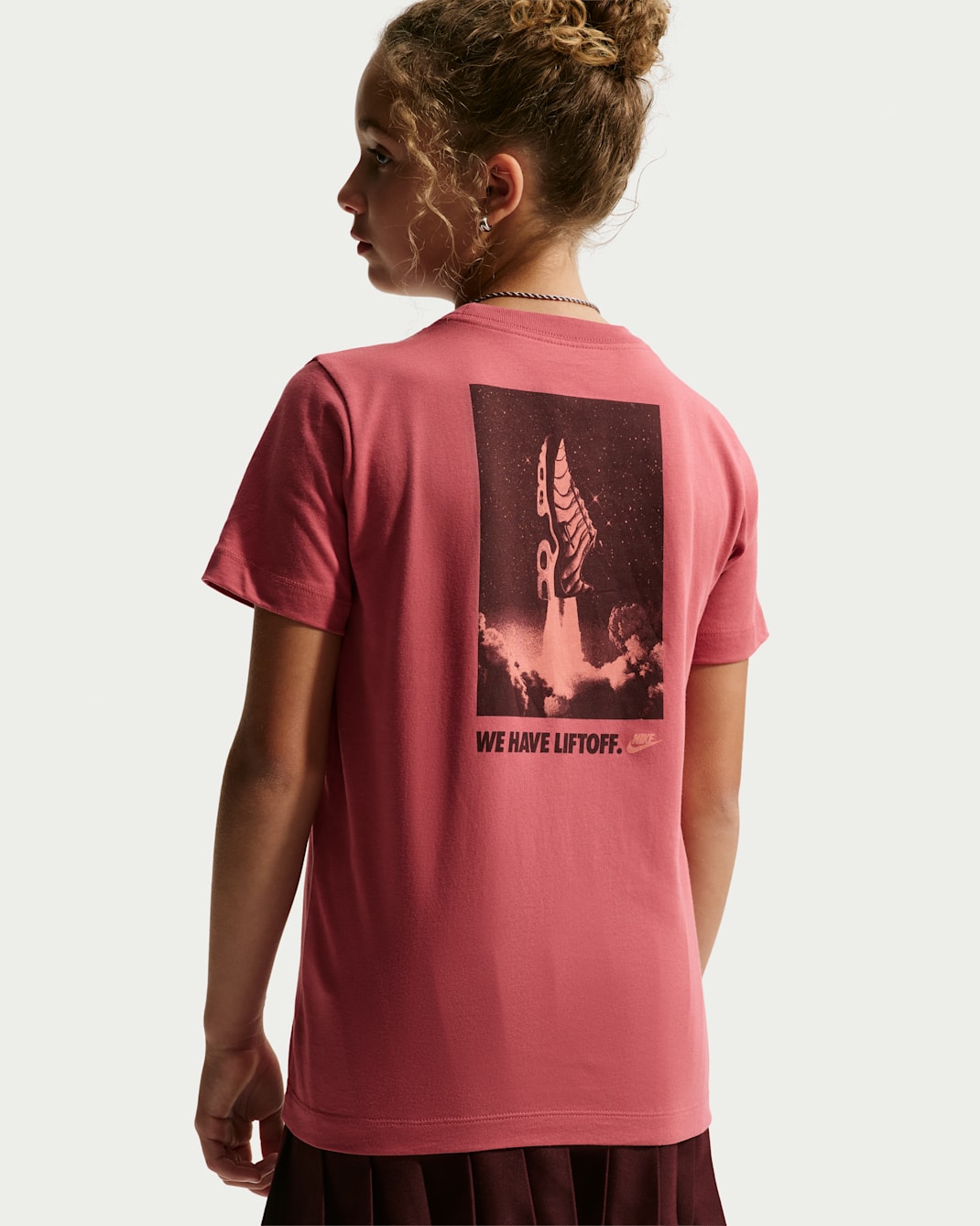 ナイキ スポーツウェア ジュニア Tシャツ - ライトレッドウッド