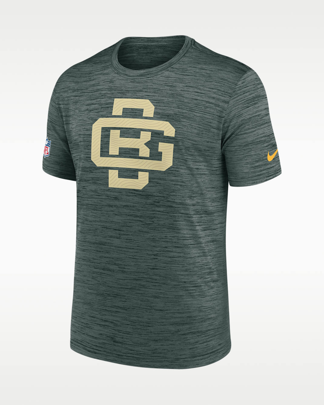 Green Bay Packers Rivalries Collection Sideline Velocity Men's Nike Dri-FIT NFL T-Shirt - Green