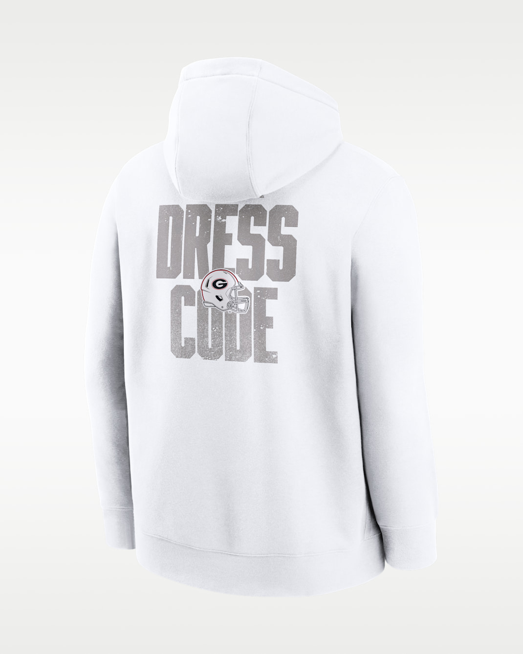 Georgia 2026 White Out Dress Code Men's Nike College Pullover Hoodie