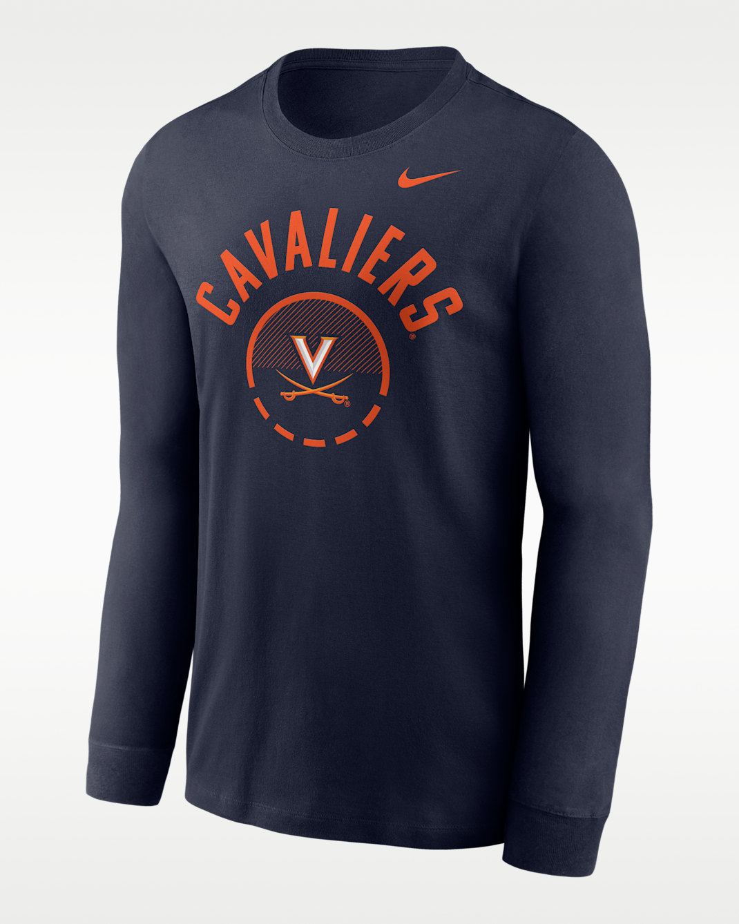 Virginia Basketball Shoot Around Legend Men's Nike Dri-FIT College Long-Sleeve T-Shirt