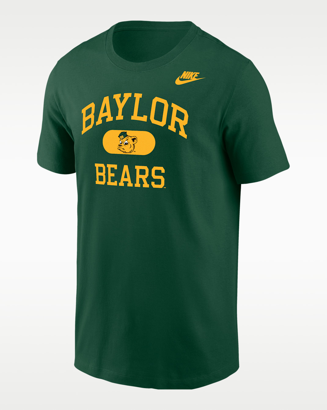 Baylor Bears Men's Nike College T-Shirt - Gorge Green
