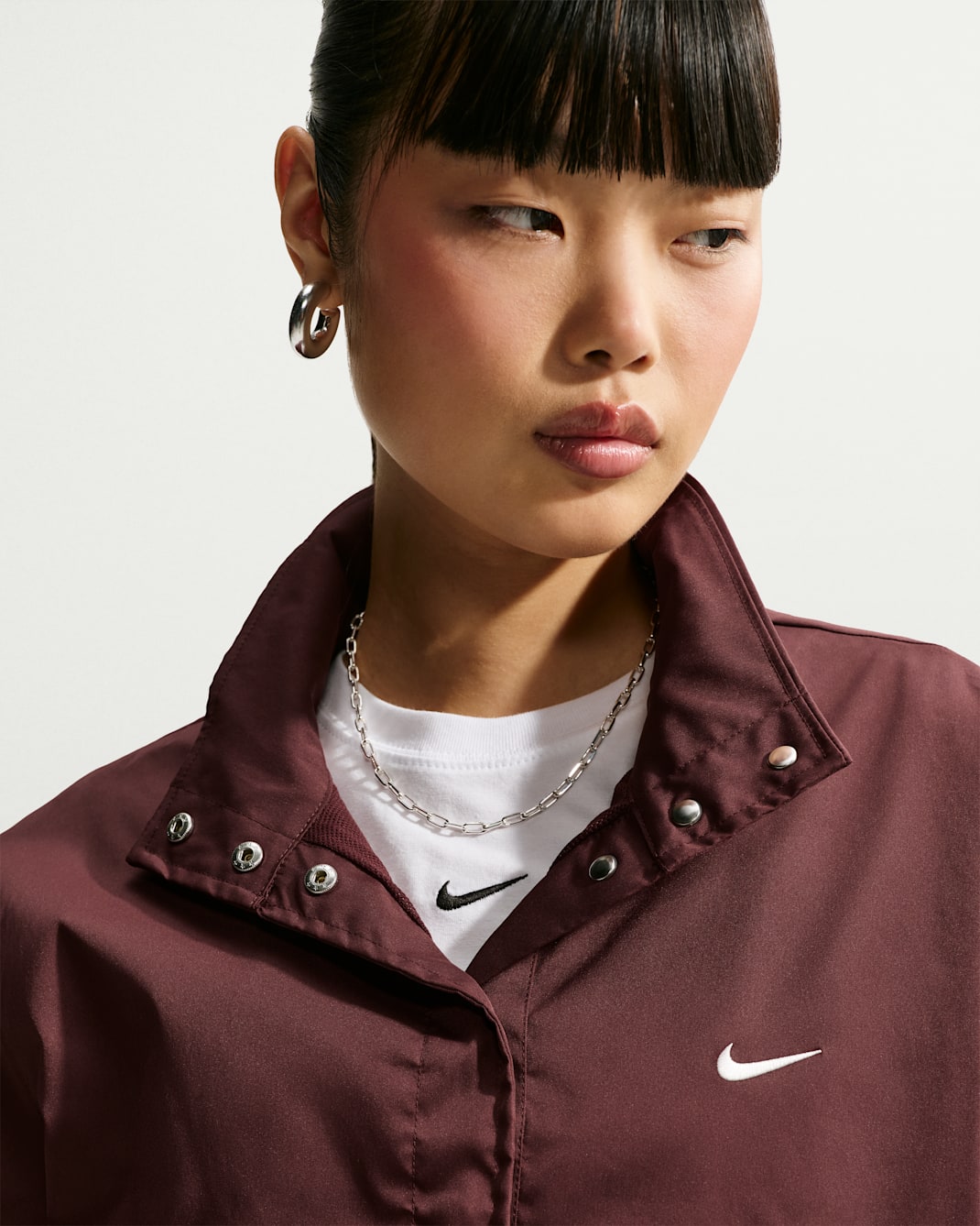 Nike Sportswear  Women's Loose 1/4-Snap Jacket