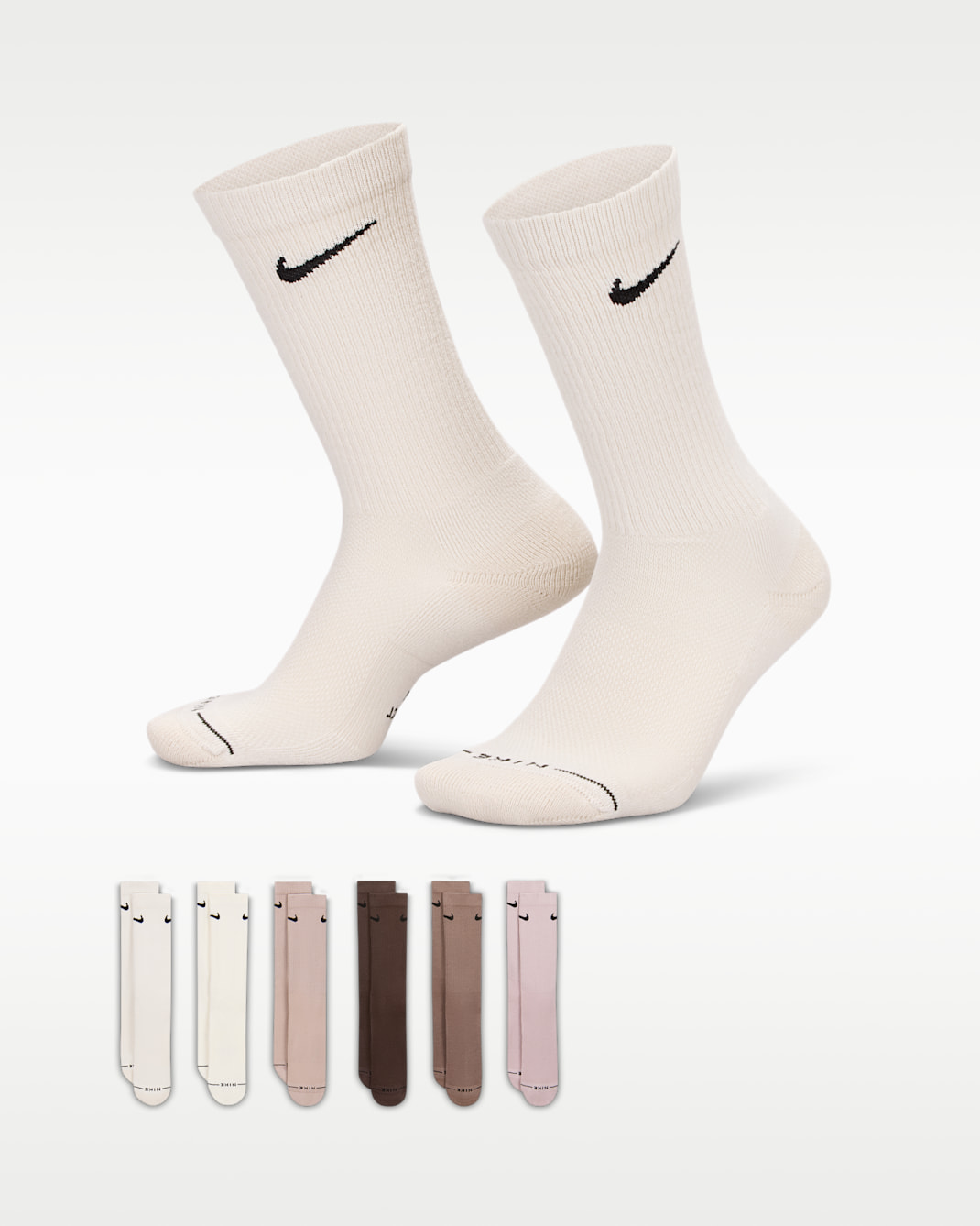 Calze di media lunghezza Nike Everyday Elevated (6 paia) - Multicolore