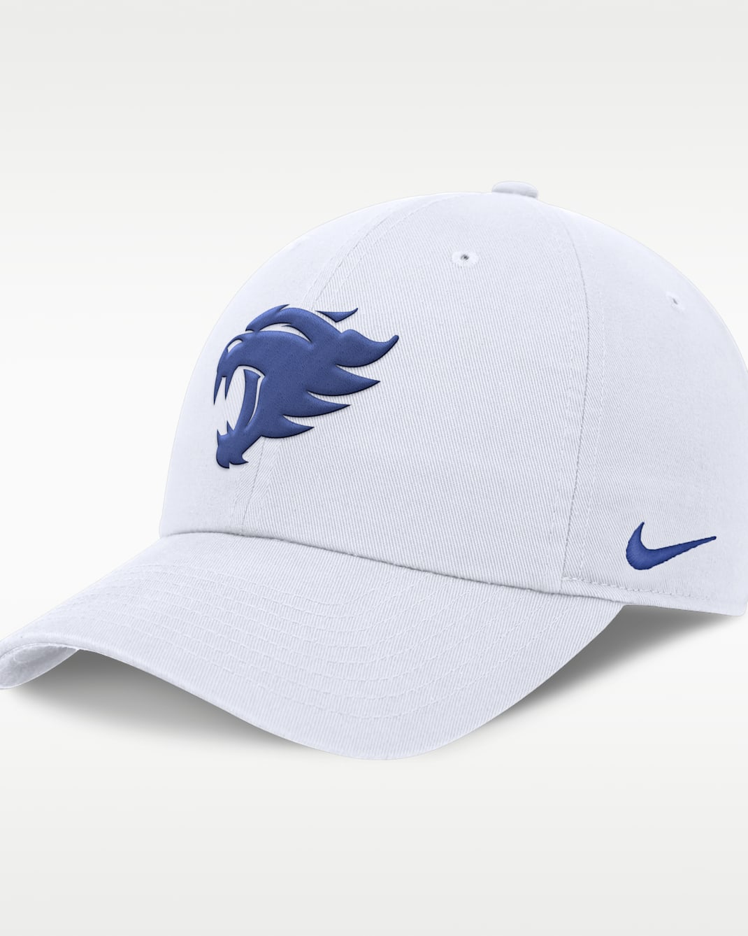 Kentucky Club Men's Nike College Adjustable Hat - White