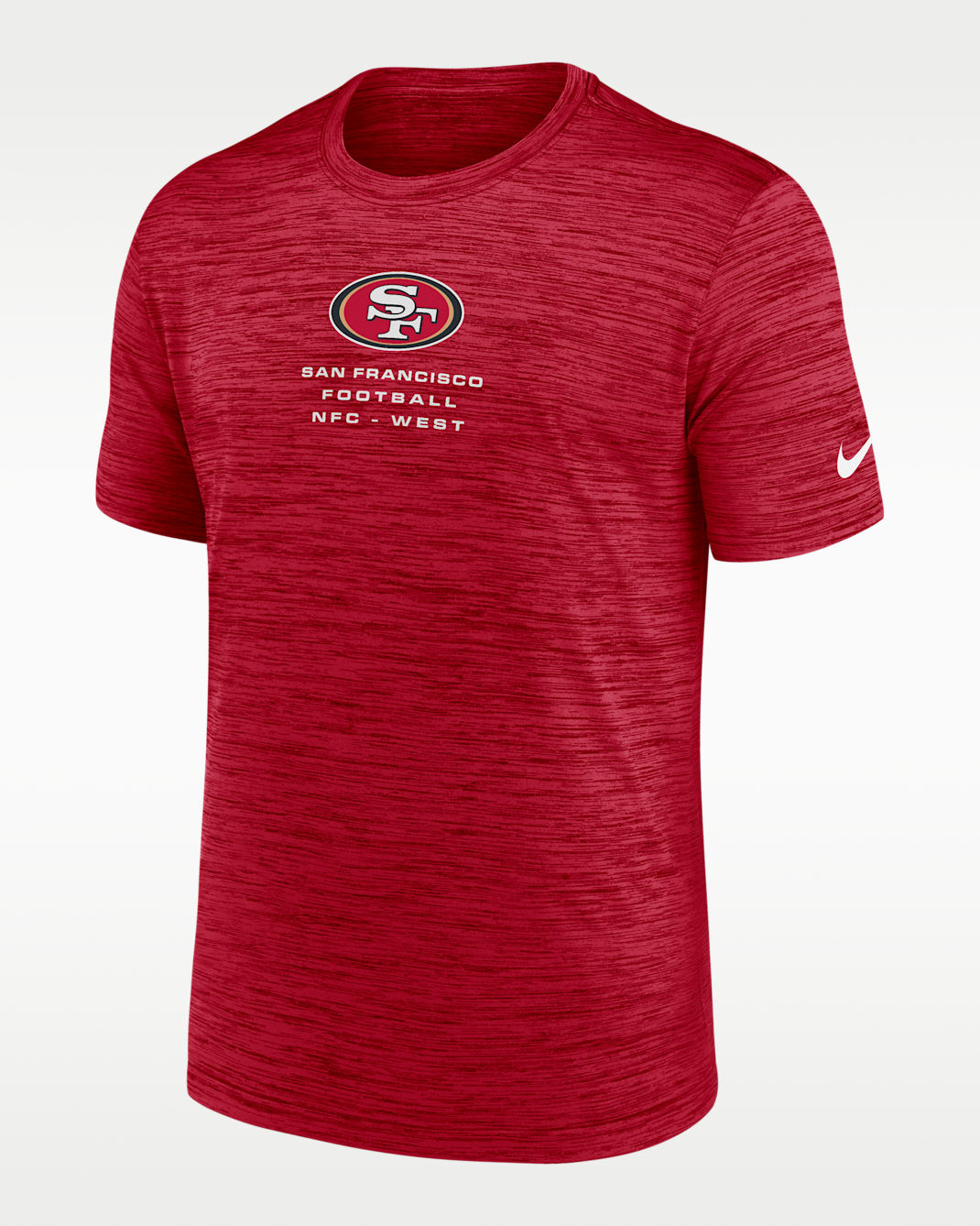 San Francisco 49ers Velocity Men's Nike Dri-FIT NFL T-Shirt - Red