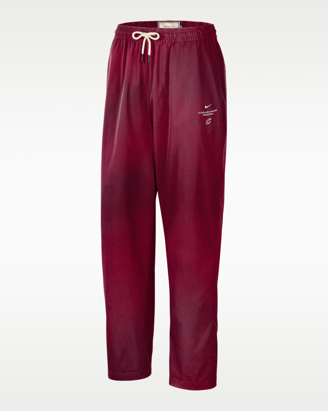 Cleveland Cavaliers Nike Standard Issue Men's Woven Basketball Pants - Team Red/Club Gold/White/White