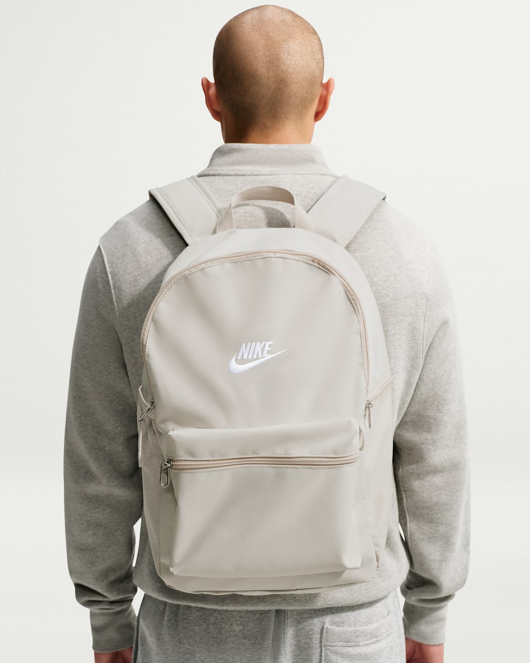 Nike Heritage Backpack 2.0 (23L) - Light Bone/Light Bone/White