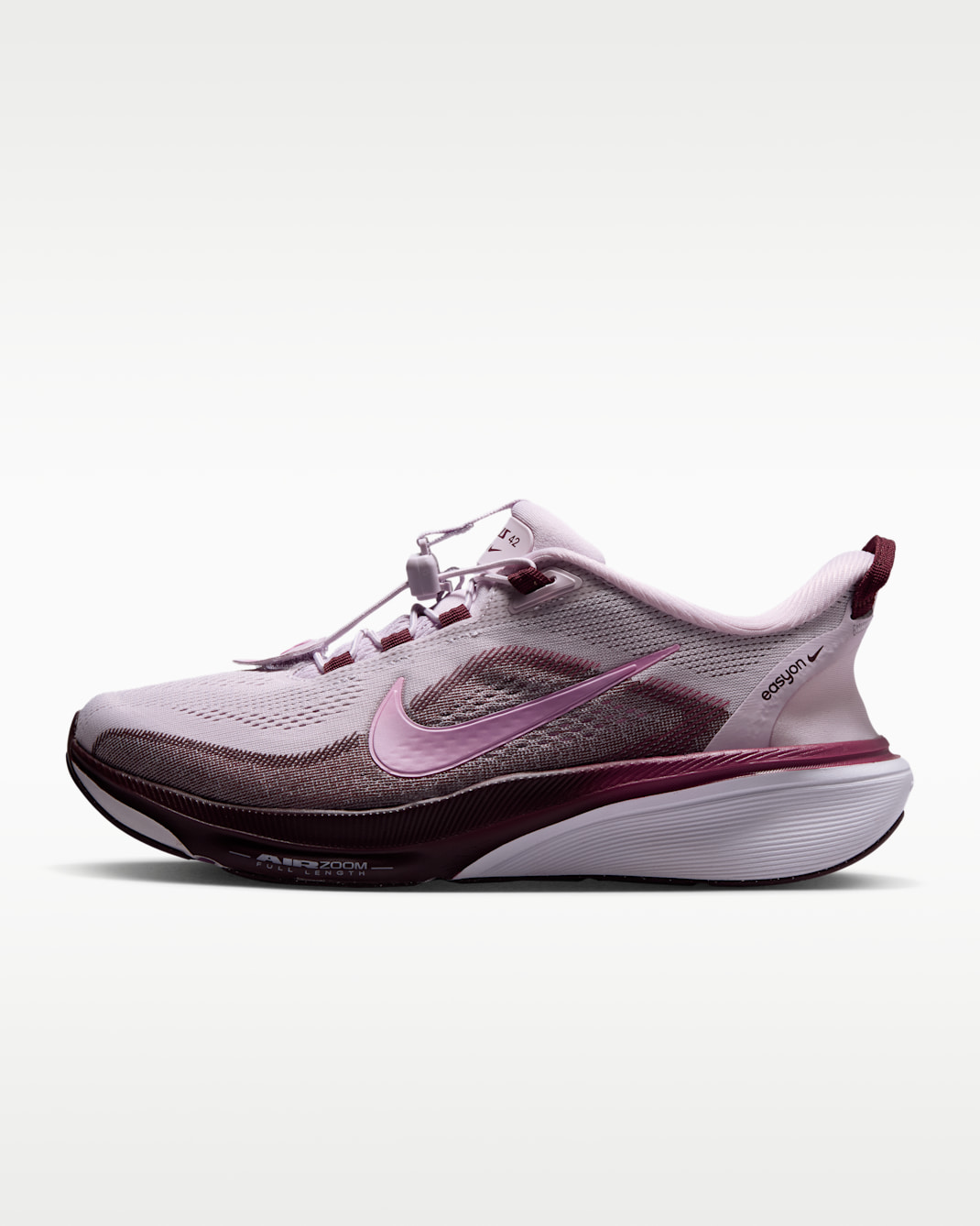 Nike Pegasus 42 EasyOn Women's Road Running Shoes - Bleached Lilac/Mystic Dates/Pink Smoke/Pink Rise