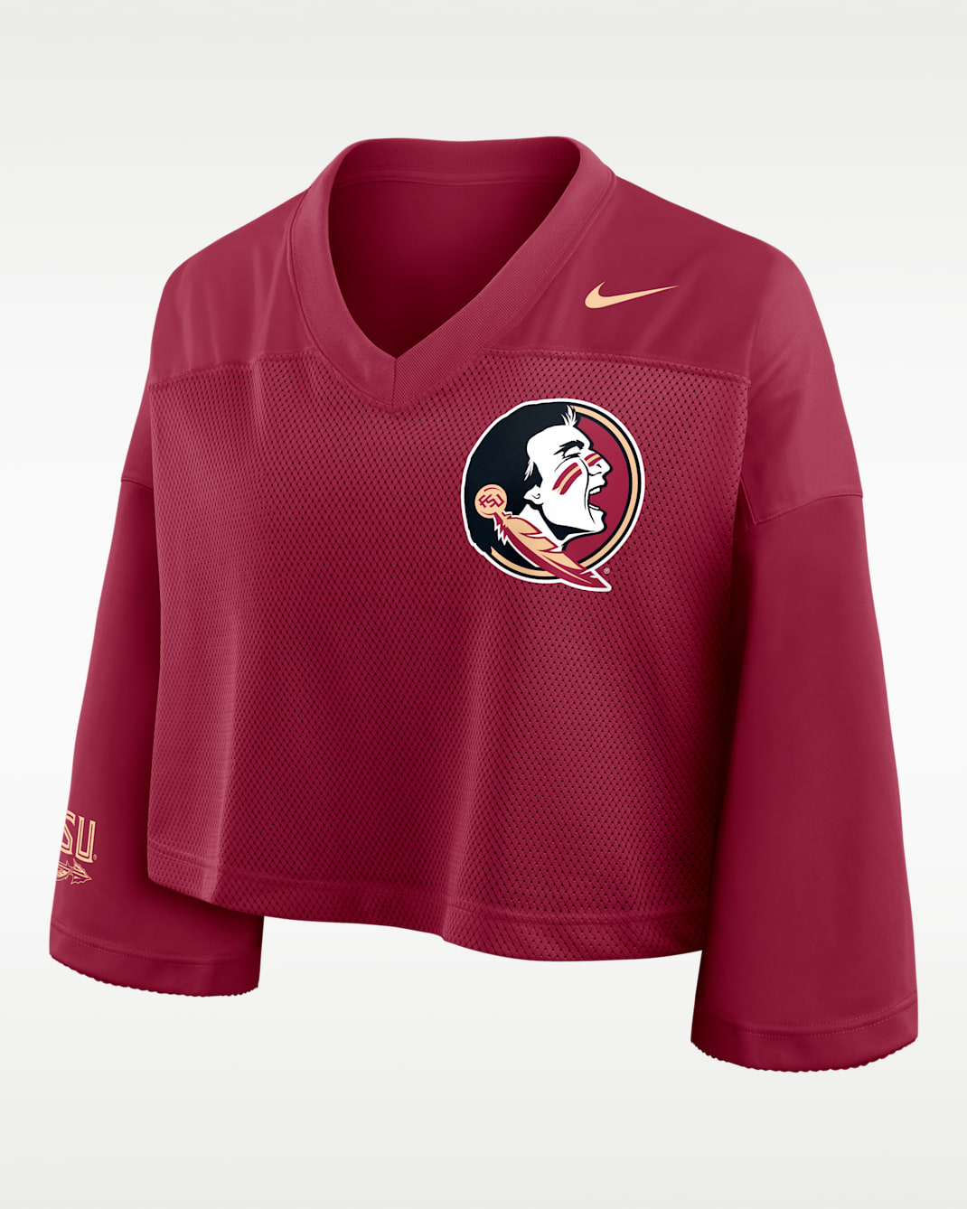 Florida State Jersey Women's Nike Dri-FIT College Cropped Top - Maroon