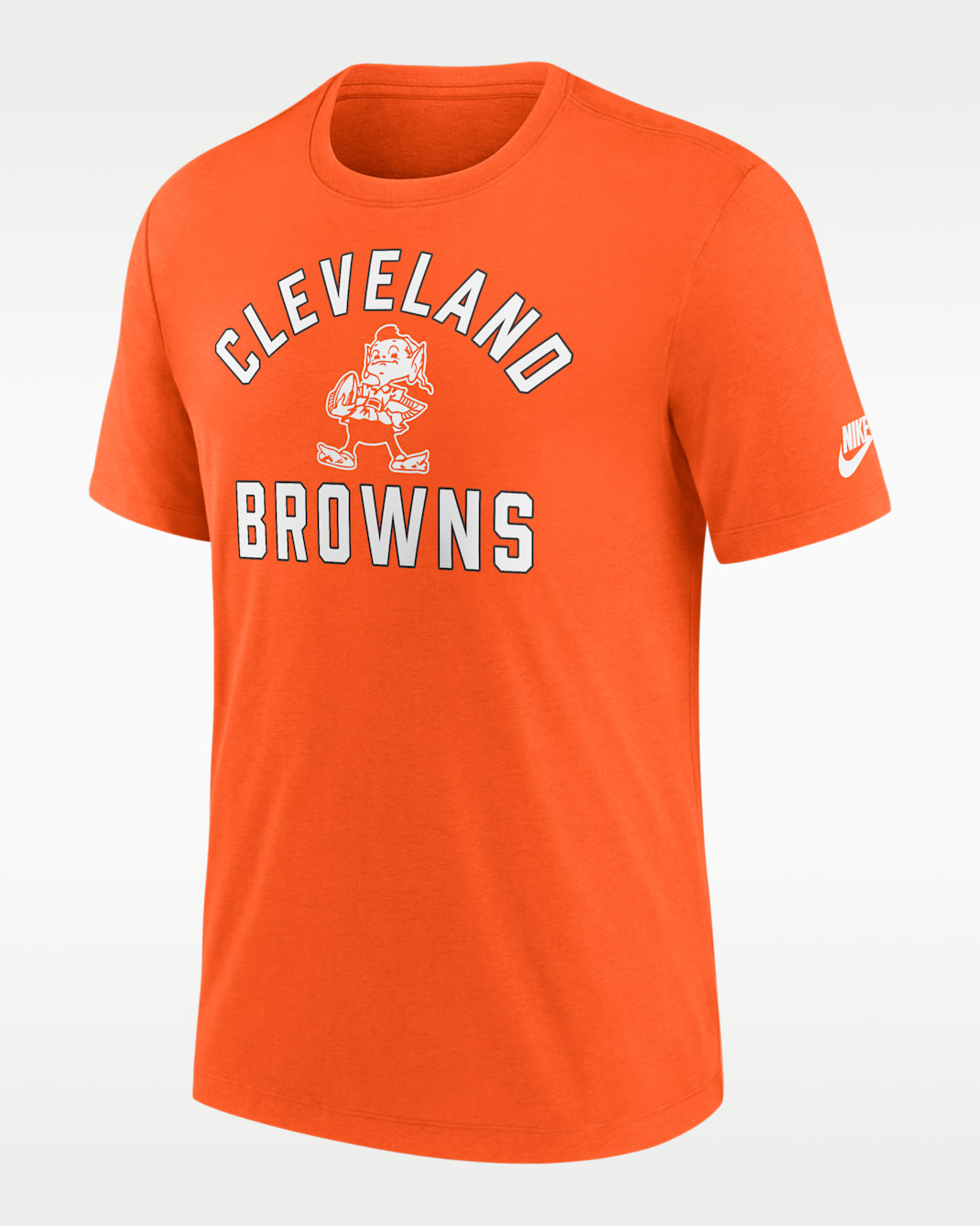 Cleveland Browns Favorable Timeline Men's Nike NFL T-Shirt - Orange