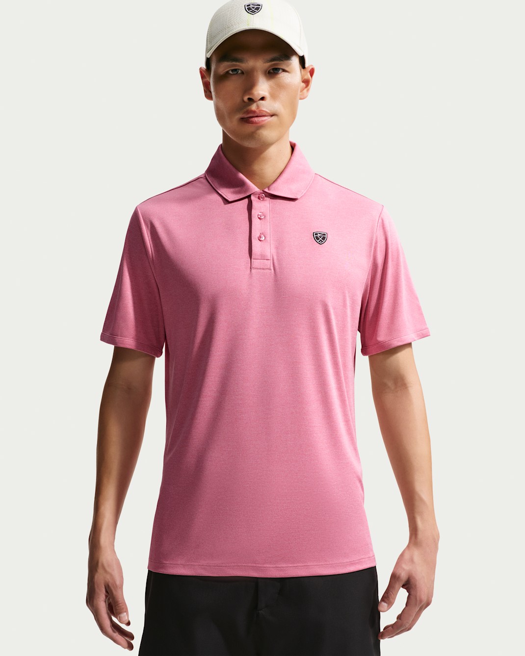 나이키 파 남성 드라이 핏 골프 폴로 - 피어니/피어니