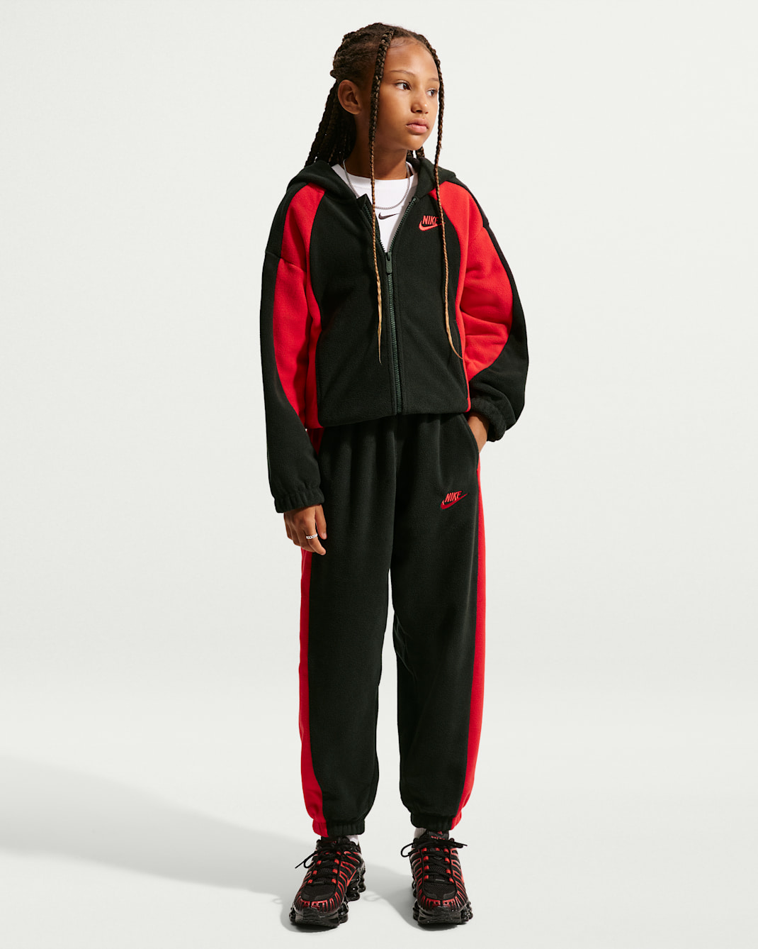 Nike Club Fleece Big Kids' Winterized Full-Zip Hoodie