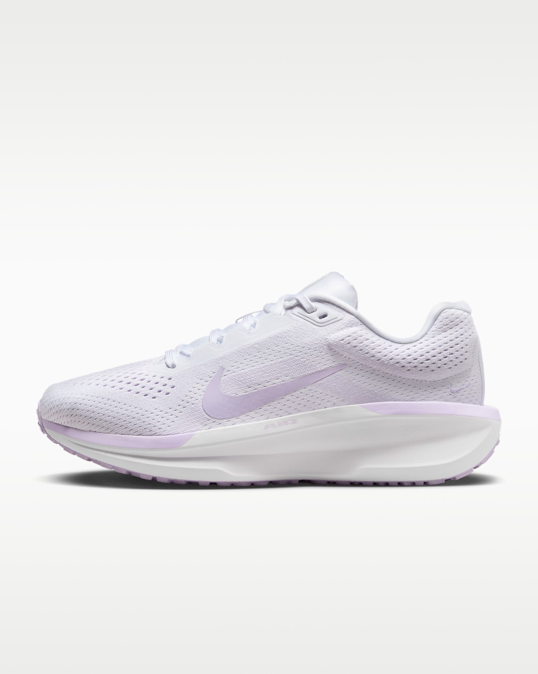 Nike Winflo 11 女款路跑鞋 - 白色/白色/Lilac Bloom/Lilac Bloom