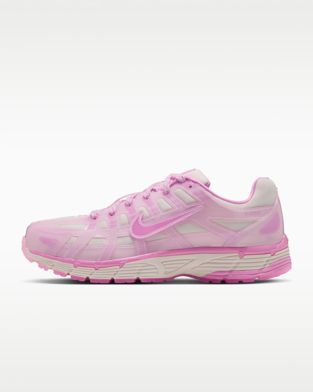 Nike P-6000 Women's Shoes - Sail/Pink Foam/Fierce Green/Pink Rise