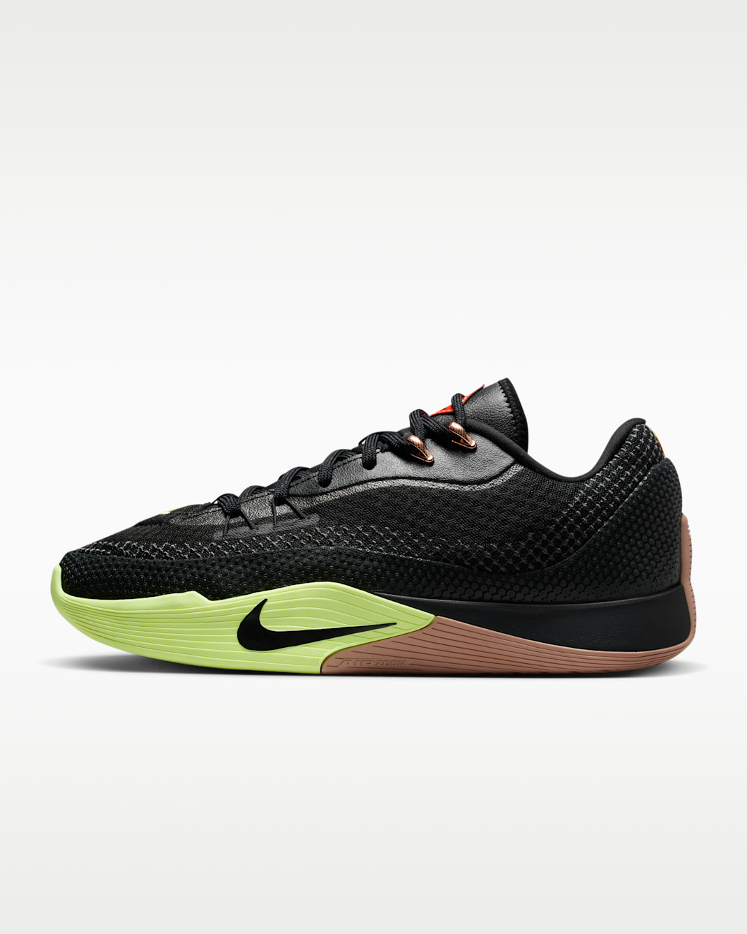 Nike S.T. Flare EP Basketball Shoes - Black/Light Lemon Twist/Desert Dust/Black
