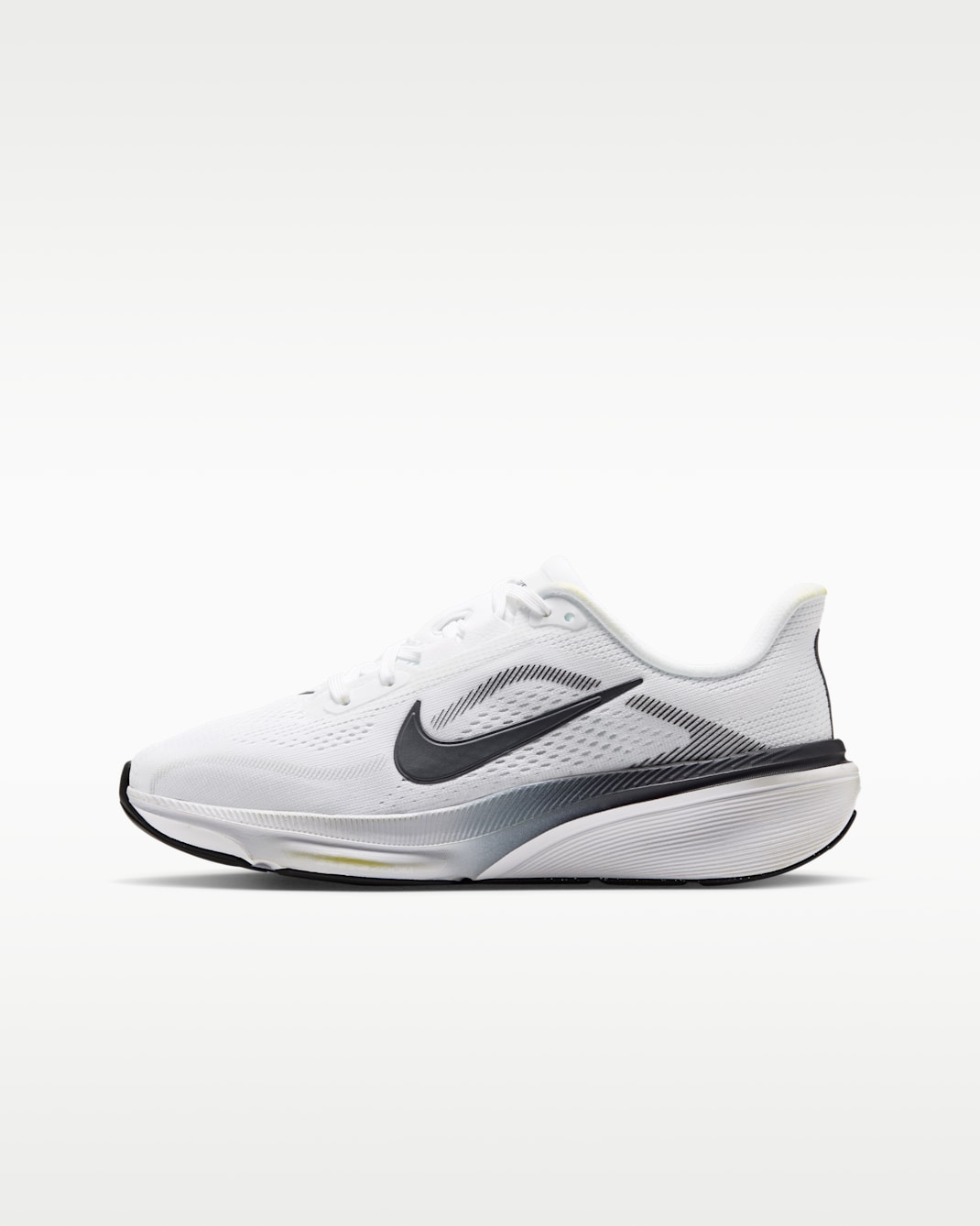 Nike Pegasus 42 Older Kids' Road-Running Shoes - White/Football Grey/Black/Gridiron