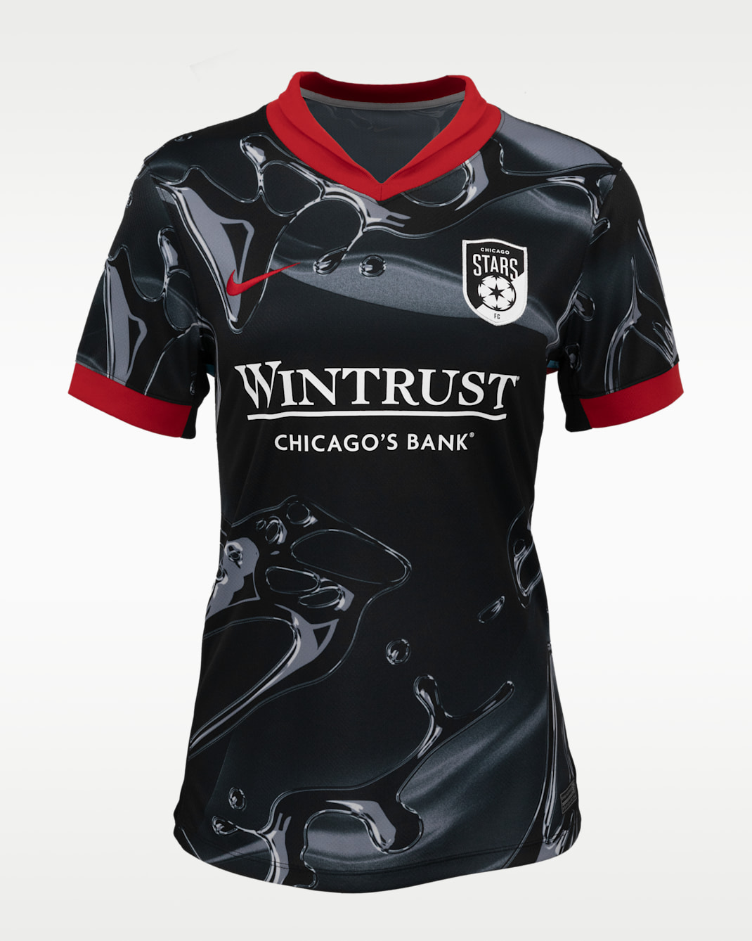 Mallory Swanson Chicago Stars FC 2025 Stadium Away Women's Nike Dri-FIT NWSL Replica Jersey - Black