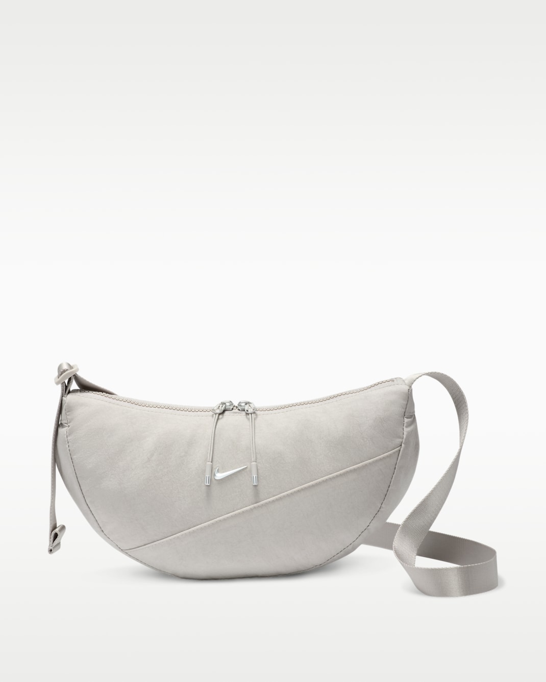 Nike Aura Crescent Crossbody Bag (4L) - College Grey/College Grey/Matte Silver