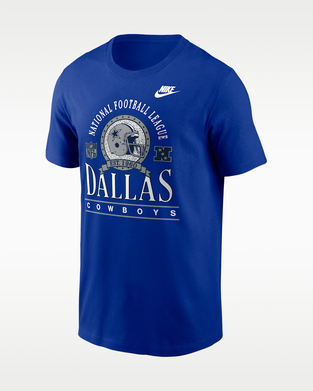 Dallas Cowboys Rewind Essential Men's Nike NFL T-Shirt - Royal