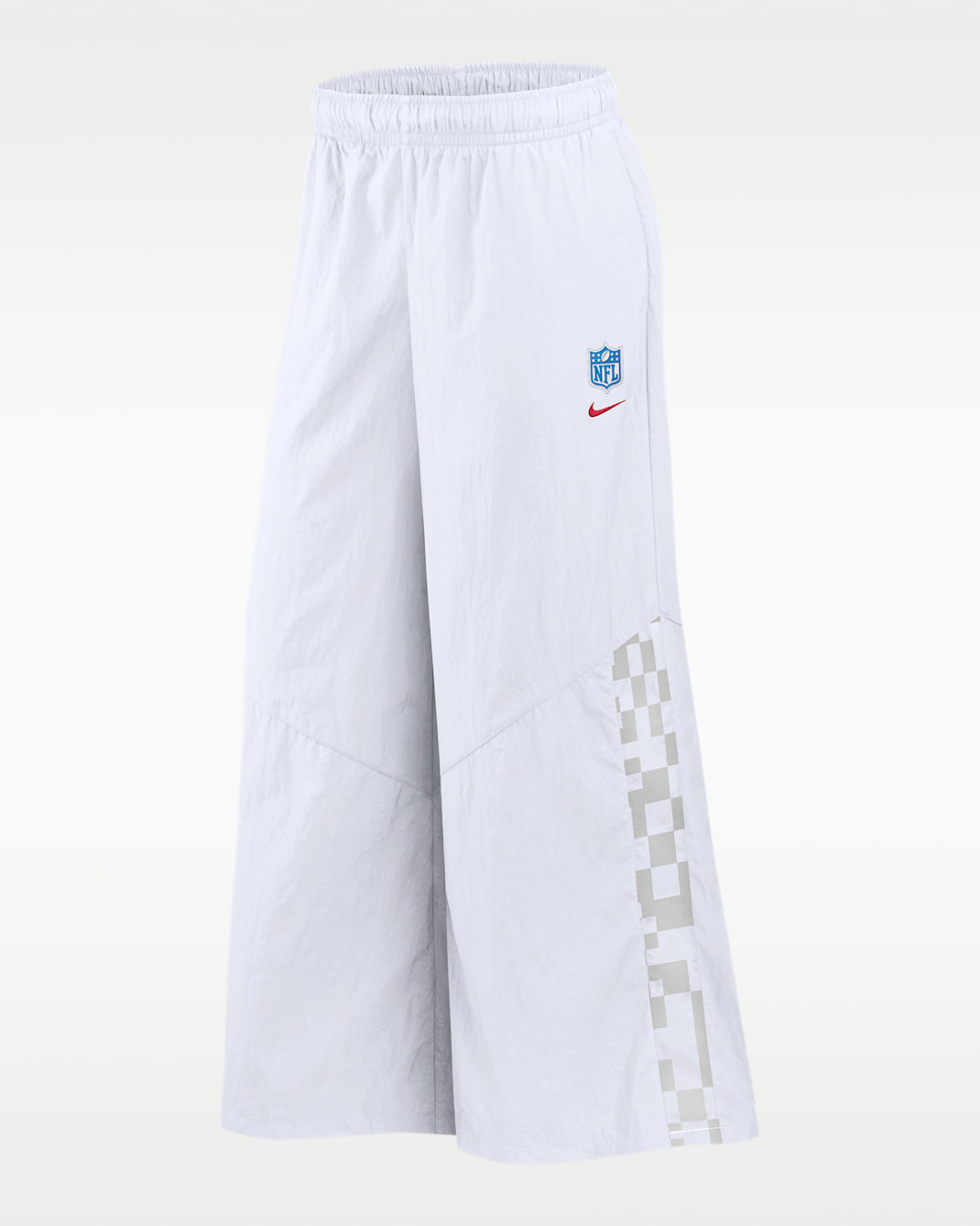 Houston Texans Rivalries Collection Wide-Leg Women's Nike NFL Mid-Rise Woven Pants - White