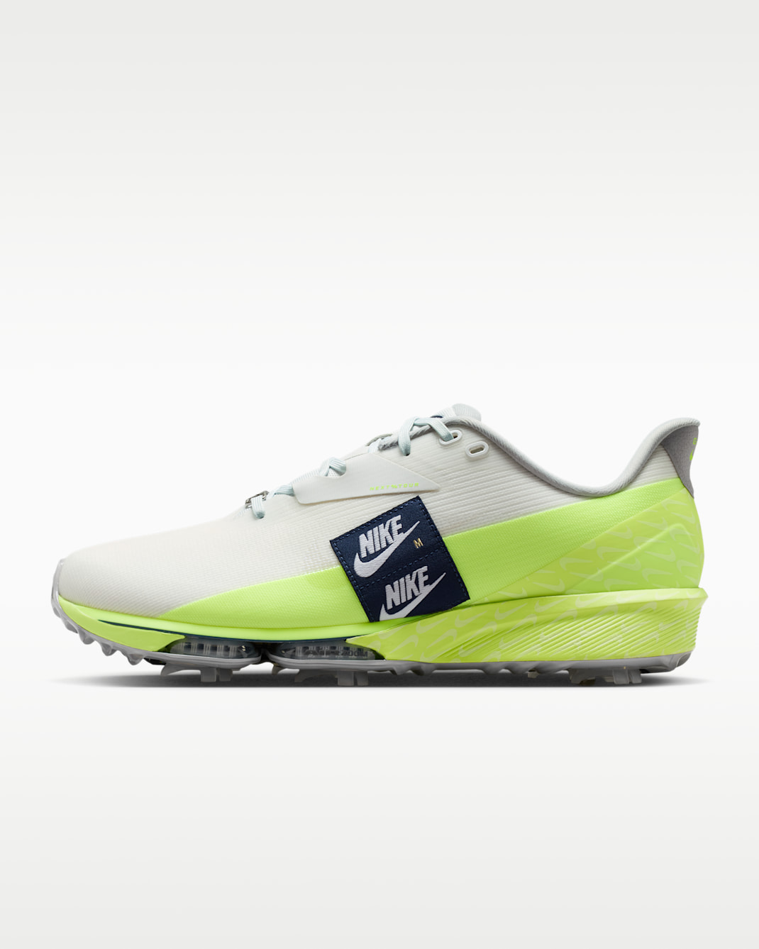 나이키 Next% 투어 3 남성 골프화(와이드) - 팬텀/오프 화이트/볼트 아이스/미드나이트 네이비