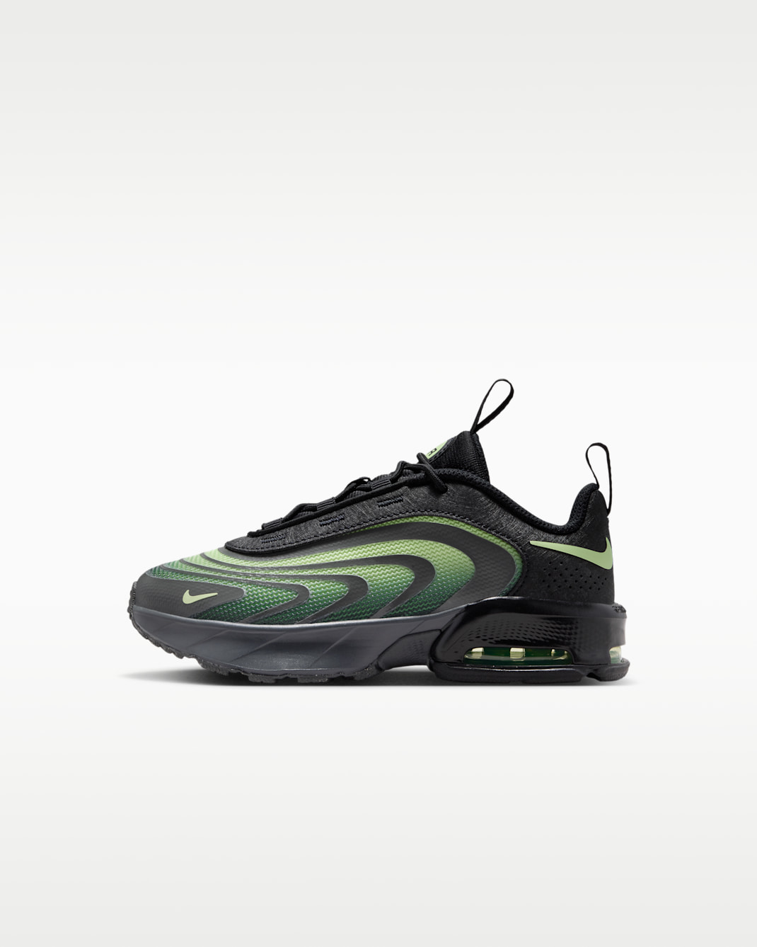 Chaussure Nike Air Max Fire pour enfant - Noir/Iron Grey/Liquid Lime