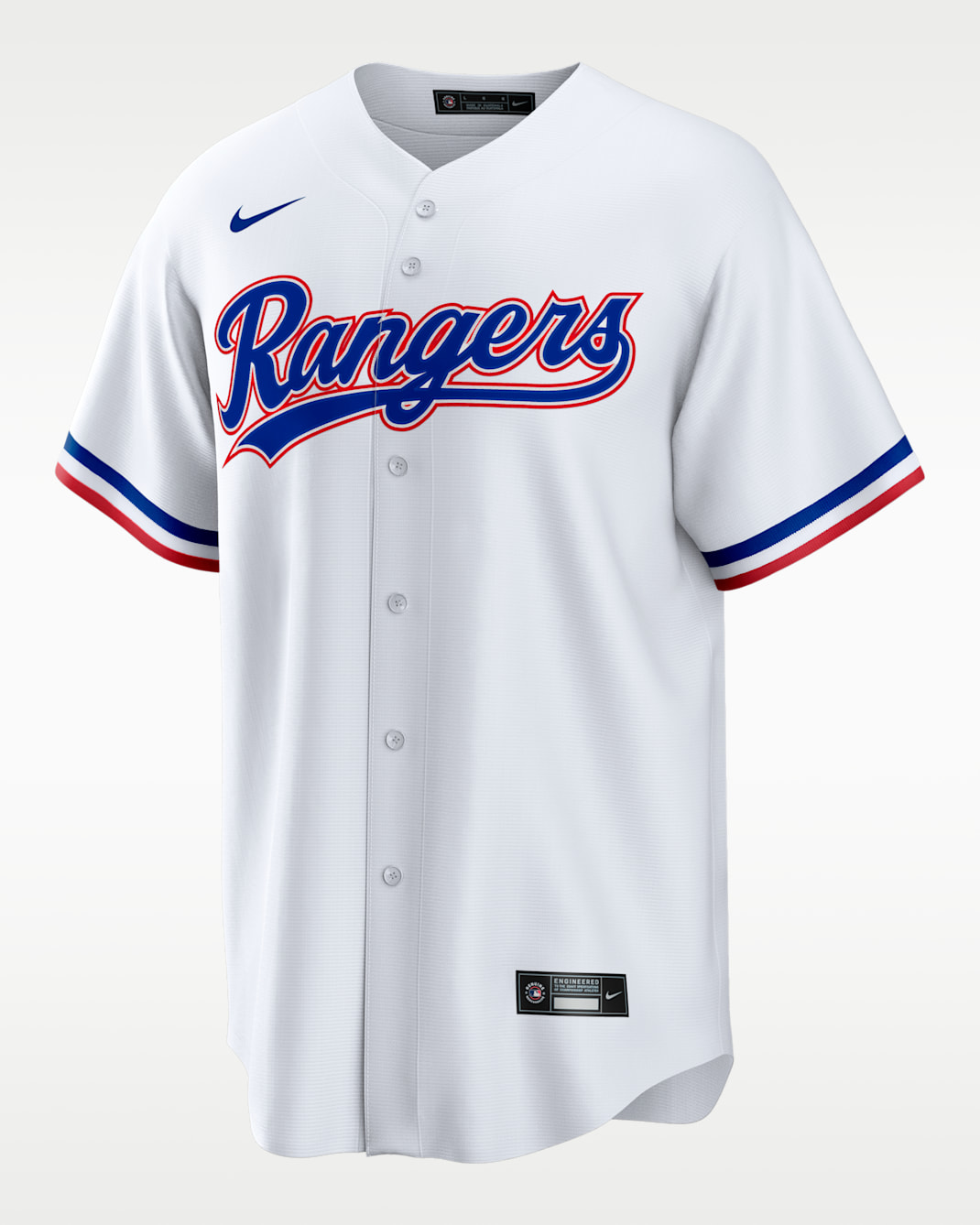 Jersey Nike de la MLB Replica para hombre Marcus Semien Texas Rangers - Blanco