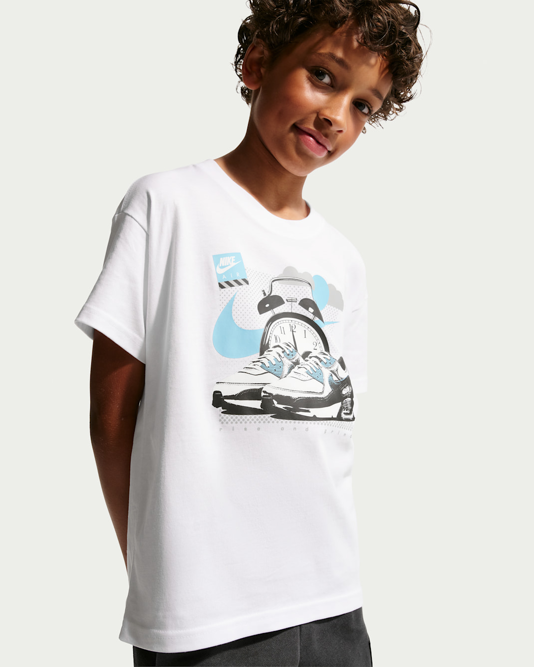 Nike Sportswear Older Kids' T-Shirt - White