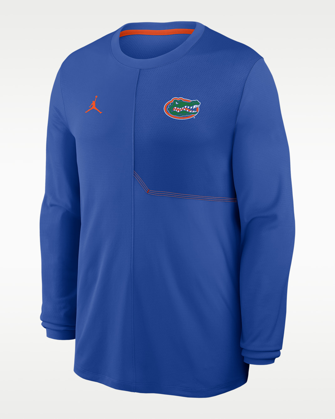 Florida Sideline Coach Men's Jordan Brand Dri-FIT College Long-Sleeve Top - Game Royal