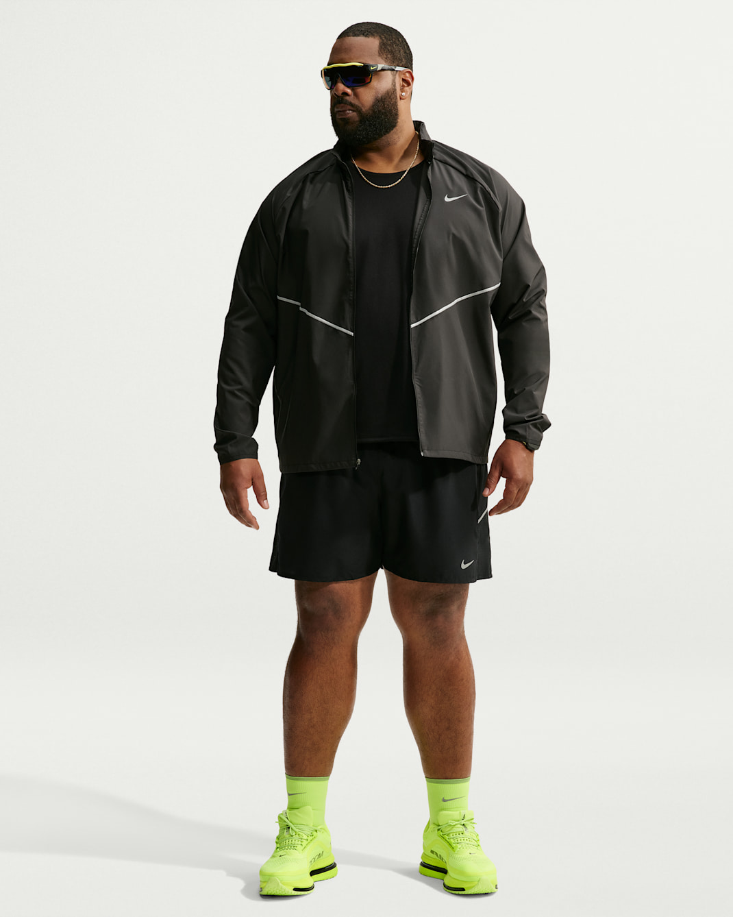 Nike Miler Men's Repel UV Protection Running Jacket