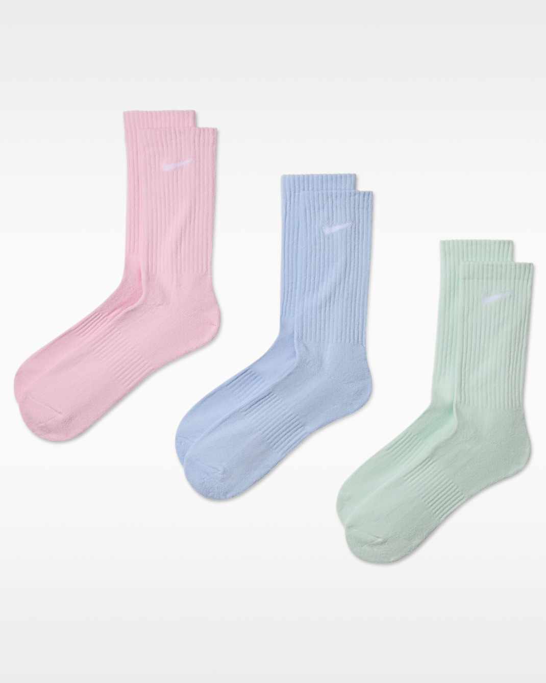 Nike Everyday Cushioned Training Crew Socks (3 Pairs) - Multi-Colour